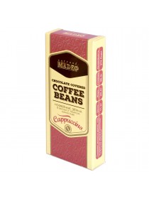 Кофейные зерна в белом и темном шоколаде, Cappuccino, 25 г